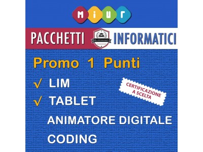 PACCHETTO 1 PUNTI: LIM - TABLET