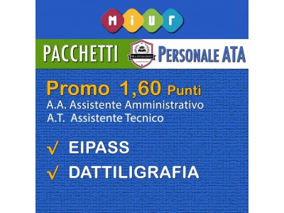 A.A. - A.T. Pacchetto Informatico EIPASS 1,60 PUNTI